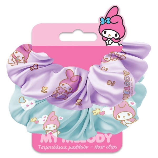 Σετ Λαστιχάκια Μαλλιών 2χρώματα MY MELODY