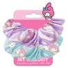 Σετ Λαστιχάκια Μαλλιών 2χρώματα MY MELODY