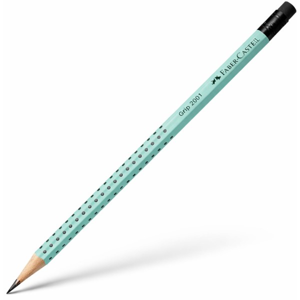 Μολύβι Faber Castell Grip HB με Γόμα ΒΕΡΑΜΑΝ