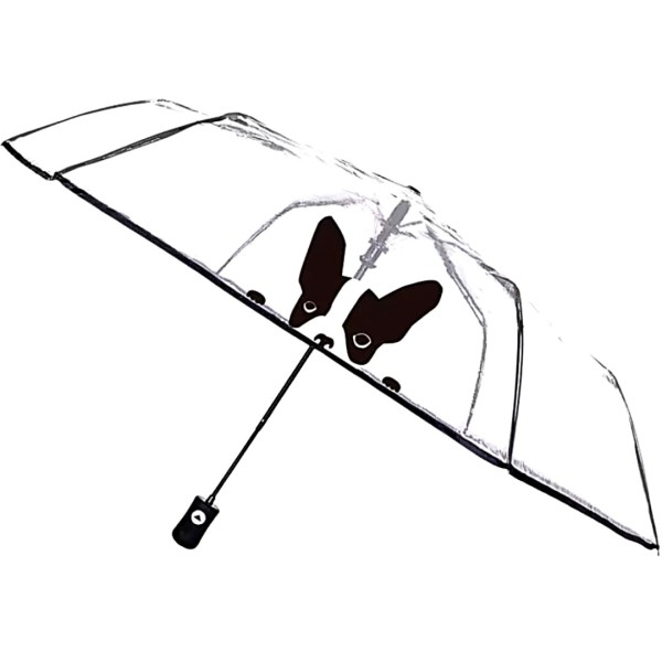 Ομπρέλα Διάφανη Αυτόματη PLIANT (μήκος 30cm διάμετρος 98cm)