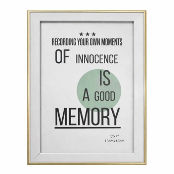 Κορνίζα Πλαστική ΛΕΥΚΗ με...