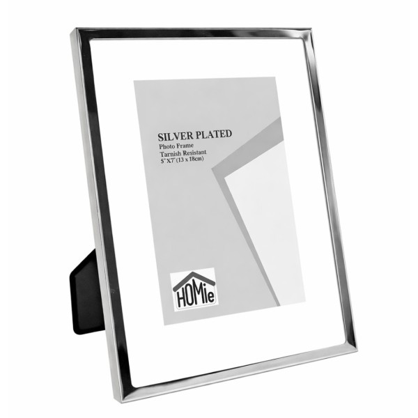 Κορνίζα επάργυρη MINIMAL 13x18cm