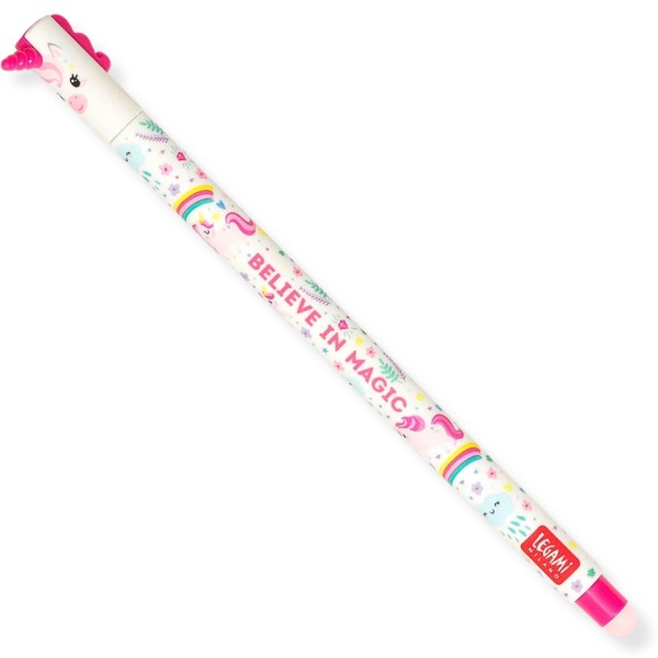 Στυλό Gel με Γόμα LEGAMI Erasable UNICORN Ροζ Μελάνι 0.7mm
