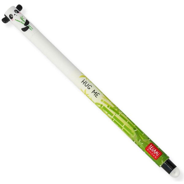 Στυλό Gel με Γόμα LEGAMI Erasable PANDA Μαύρο Μελάνι 0.7mm