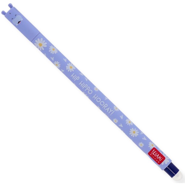 Στυλό Gel με Γόμα LEGAMI Erasable HIPPO Μπλε Μελάνι 0.7mm