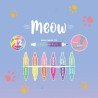 Σετ 6 Διπλοί Μαρκαδόροι Υπογράμμισης Legami KITTY MEOW