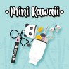 Πορτοφολάκι- Μπρελόκ Σιλικόνης Legami Mini Kawaii PANDA HUG ME
