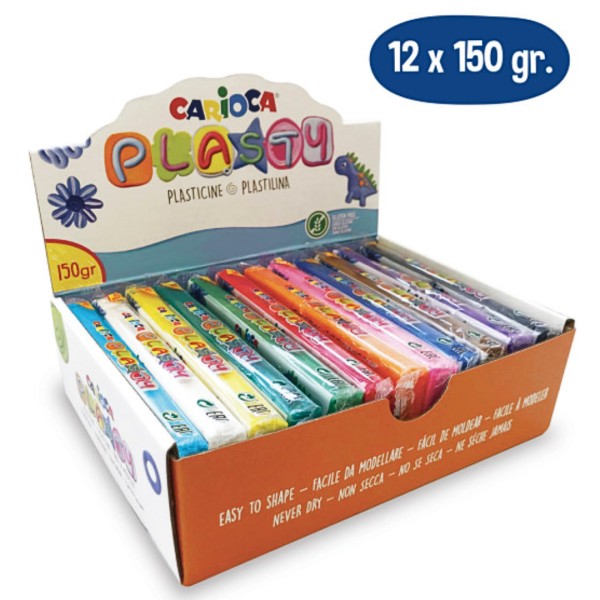 Πλαστελίνη CARIOCA 150gr ανά χρώμα