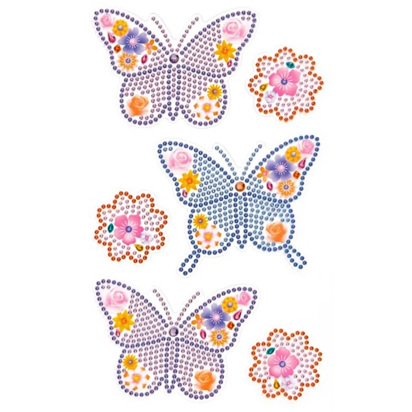 Αυτοκόλλητα BSB CRYSTAL BUTTERFLIES