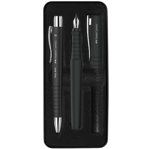 Σετ Στυλό & Πένας FABER CASTELL POLY σε Κουτί Δώρου