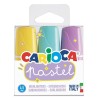 Μαρκαδόροι υπογράμμισης Carioca ΠΑΣΤΕΛ ΜΙΝΙ σετ 3τμχ