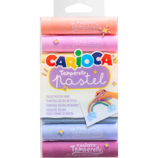 Μαρκαδόροι CAarioca TEMPERELLO PASTEL 8 χρώματα
