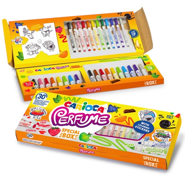 Μαρκαδόροι CARIOCA PERFUME Σετ 30τεμ.