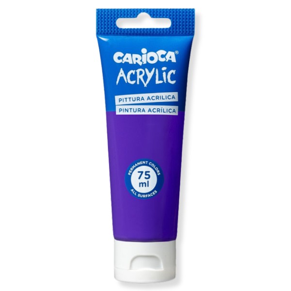 Ακρυλικό Χρώμα Carioca 75ml VIOLET