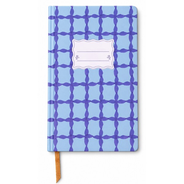 Σημειωματάριο Tulip Journal BLUE LATTICE