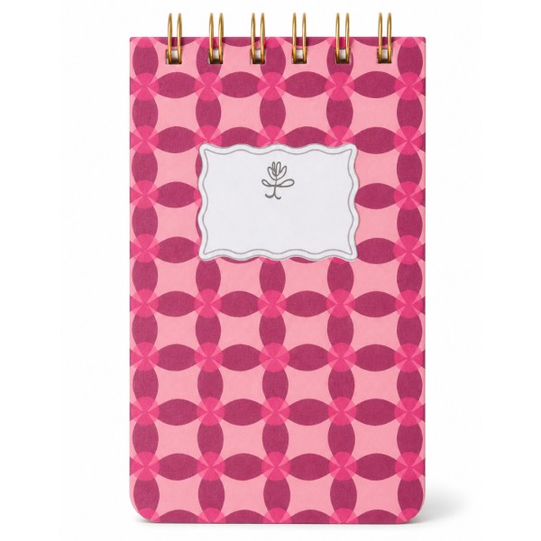 Σημειωματάριο Σπιράλ Tulip Twin Wire Notepad PINWHEEL PINK