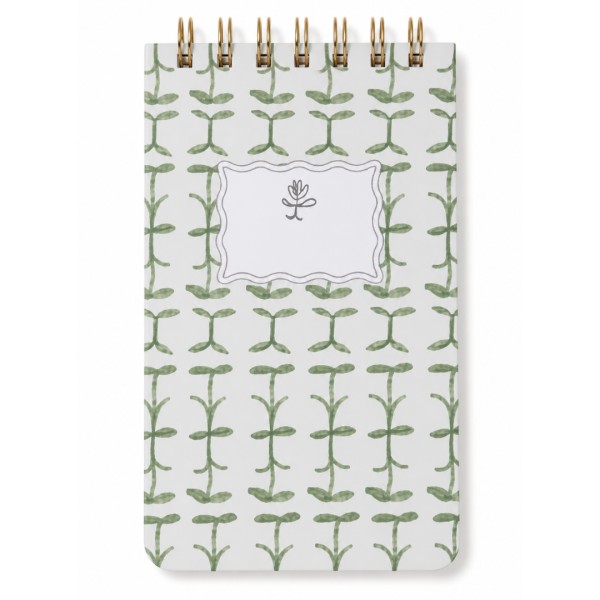 Σημειωματάριο Σπιράλ Tulip Twin Wire Notepad GREEN VINE