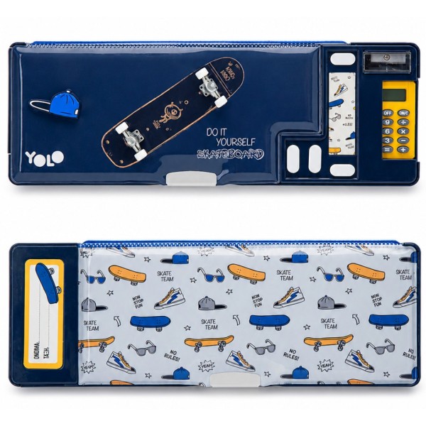 Κασετίνα YOLO Μαγνητική Retro Plus 3D SKATEBOARD