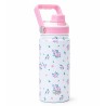 Μεταλλικό Θερμός YOLO με Λαβή 500ml FLORAL