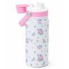 Μεταλλικό Θερμός YOLO με Λαβή 500ml FLORAL