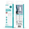 Καλώδιο Bwood USB C/USB C X-282C-C WHITE (fast charger 60w)