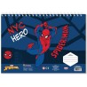 Μπλοκ Ζωγραφικής SPIDERMAN 40φύλλα με Αυτοκόλλητα -Στένσιλ & 2σελίδες Χρωματισμού