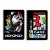 Τετράδιο Σπιράλ Monopoly 17x25 εκ.. 2 Θέματα. 60 Φύλλα. 2 Σχέδια